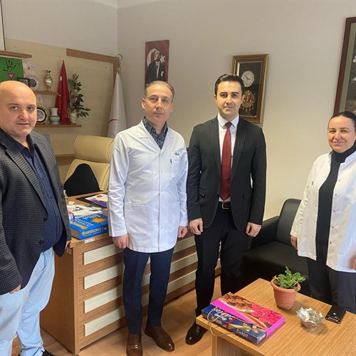 Kaymakamımızdan 14 Mart Tıp Bayramı Ziyareti